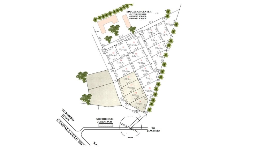 50x100ft plot for sale Matugga Negulumye Enclave Property Consultants